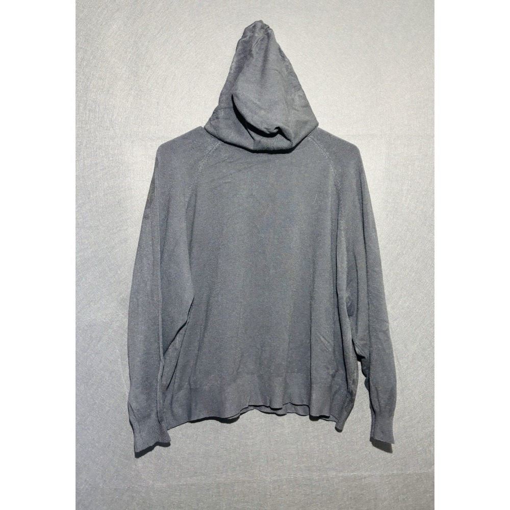 New Collection Hoodie Women's Gray Leopard Print with Gold Foil Accents & Gilt - Picture 8 of 16